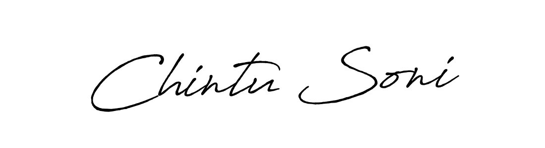 Make a beautiful signature design for name Chintu Soni. Use this online signature maker to create a handwritten signature for free. Chintu Soni signature style 7 images and pictures png