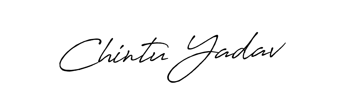 You should practise on your own different ways (Antro_Vectra_Bolder) to write your name (Chintu Yadav) in signature. don't let someone else do it for you. Chintu Yadav signature style 7 images and pictures png