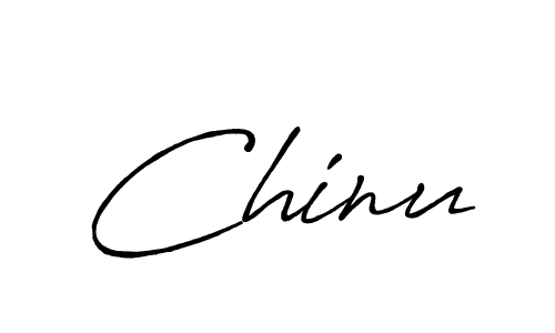 How to make Chinu name signature. Use Antro_Vectra_Bolder style for creating short signs online. This is the latest handwritten sign. Chinu signature style 7 images and pictures png