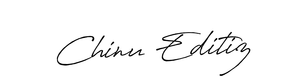 Once you've used our free online signature maker to create your best signature Antro_Vectra_Bolder style, it's time to enjoy all of the benefits that Chinu Editiz name signing documents. Chinu Editiz signature style 7 images and pictures png