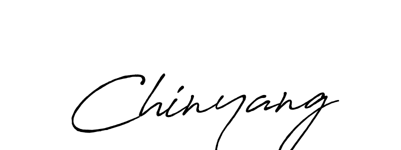 Also we have Chinyang name is the best signature style. Create professional handwritten signature collection using Antro_Vectra_Bolder autograph style. Chinyang signature style 7 images and pictures png