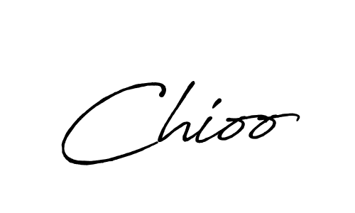 Make a beautiful signature design for name Chioo. With this signature (Antro_Vectra_Bolder) style, you can create a handwritten signature for free. Chioo signature style 7 images and pictures png