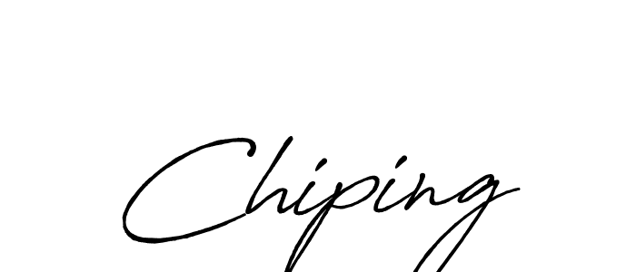 How to Draw Chiping signature style? Antro_Vectra_Bolder is a latest design signature styles for name Chiping. Chiping signature style 7 images and pictures png