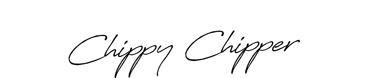 Also we have Chippy Chipper name is the best signature style. Create professional handwritten signature collection using Antro_Vectra_Bolder autograph style. Chippy Chipper signature style 7 images and pictures png
