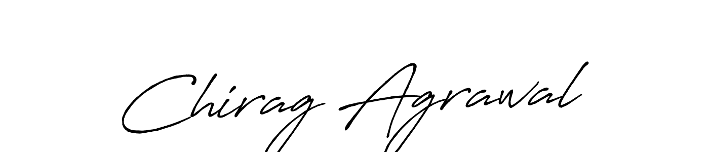 Use a signature maker to create a handwritten signature online. With this signature software, you can design (Antro_Vectra_Bolder) your own signature for name Chirag Agrawal. Chirag Agrawal signature style 7 images and pictures png