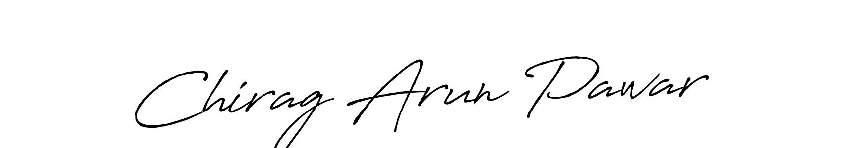 Make a short Chirag Arun Pawar signature style. Manage your documents anywhere anytime using Antro_Vectra_Bolder. Create and add eSignatures, submit forms, share and send files easily. Chirag Arun Pawar signature style 7 images and pictures png