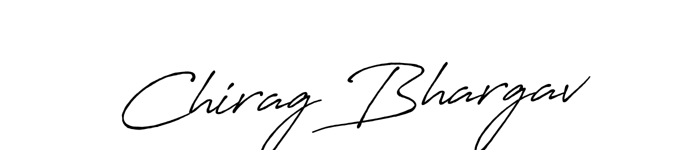 Also You can easily find your signature by using the search form. We will create Chirag Bhargav name handwritten signature images for you free of cost using Antro_Vectra_Bolder sign style. Chirag Bhargav signature style 7 images and pictures png