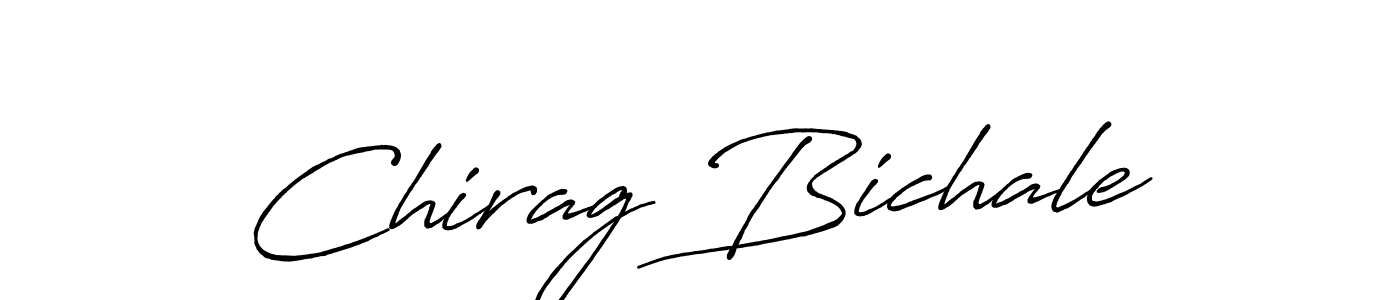 You should practise on your own different ways (Antro_Vectra_Bolder) to write your name (Chirag Bichale) in signature. don't let someone else do it for you. Chirag Bichale signature style 7 images and pictures png