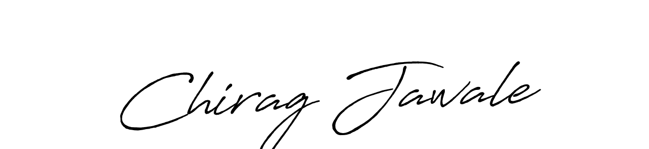 Use a signature maker to create a handwritten signature online. With this signature software, you can design (Antro_Vectra_Bolder) your own signature for name Chirag Jawale. Chirag Jawale signature style 7 images and pictures png