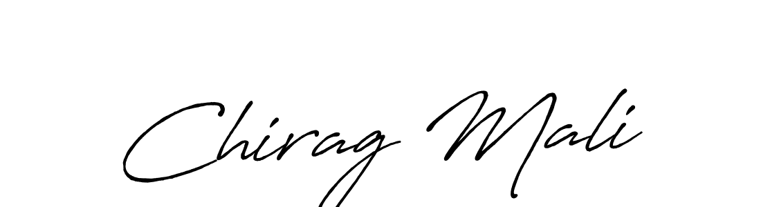 Make a beautiful signature design for name Chirag Mali. Use this online signature maker to create a handwritten signature for free. Chirag Mali signature style 7 images and pictures png