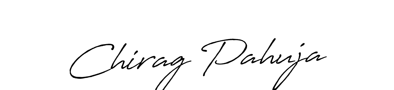 Also we have Chirag Pahuja name is the best signature style. Create professional handwritten signature collection using Antro_Vectra_Bolder autograph style. Chirag Pahuja signature style 7 images and pictures png