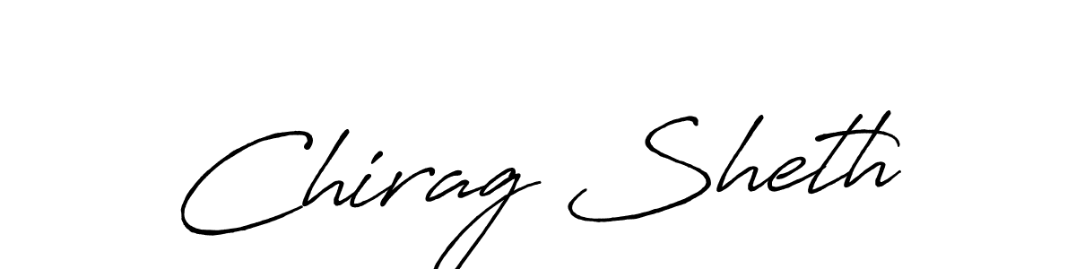 Make a short Chirag Sheth signature style. Manage your documents anywhere anytime using Antro_Vectra_Bolder. Create and add eSignatures, submit forms, share and send files easily. Chirag Sheth signature style 7 images and pictures png
