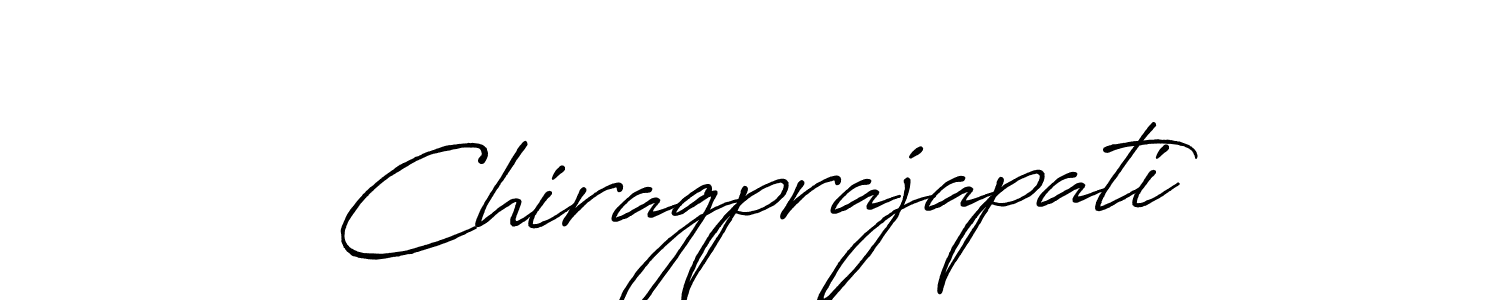 Also we have Chiragprajapati name is the best signature style. Create professional handwritten signature collection using Antro_Vectra_Bolder autograph style. Chiragprajapati signature style 7 images and pictures png