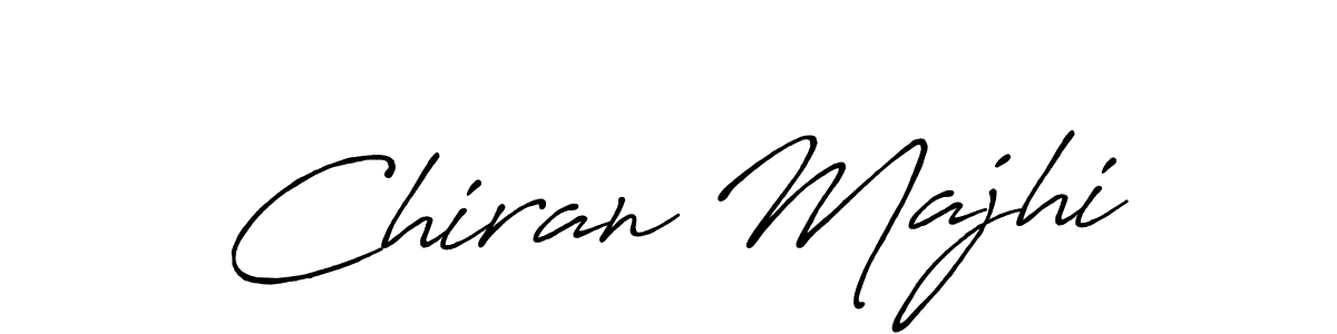 How to make Chiran Majhi signature? Antro_Vectra_Bolder is a professional autograph style. Create handwritten signature for Chiran Majhi name. Chiran Majhi signature style 7 images and pictures png