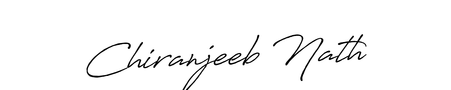Also we have Chiranjeeb Nath name is the best signature style. Create professional handwritten signature collection using Antro_Vectra_Bolder autograph style. Chiranjeeb Nath signature style 7 images and pictures png