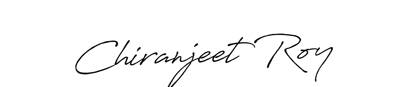 Also You can easily find your signature by using the search form. We will create Chiranjeet Roy name handwritten signature images for you free of cost using Antro_Vectra_Bolder sign style. Chiranjeet Roy signature style 7 images and pictures png