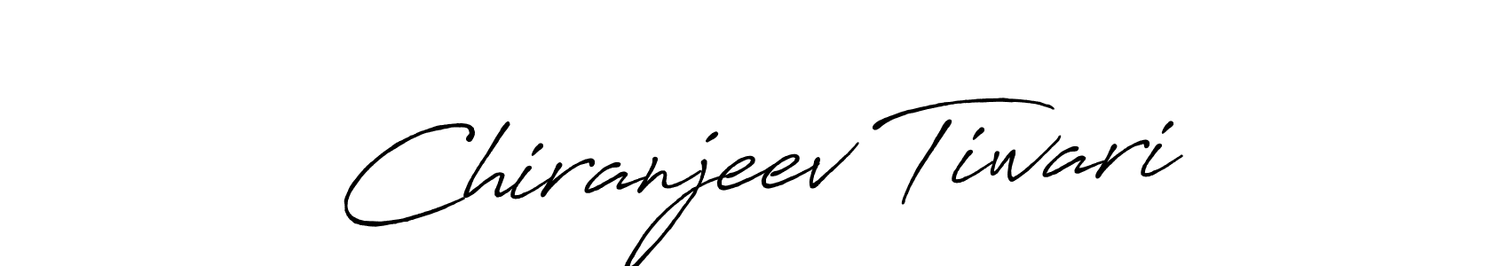 Use a signature maker to create a handwritten signature online. With this signature software, you can design (Antro_Vectra_Bolder) your own signature for name Chiranjeev Tiwari. Chiranjeev Tiwari signature style 7 images and pictures png
