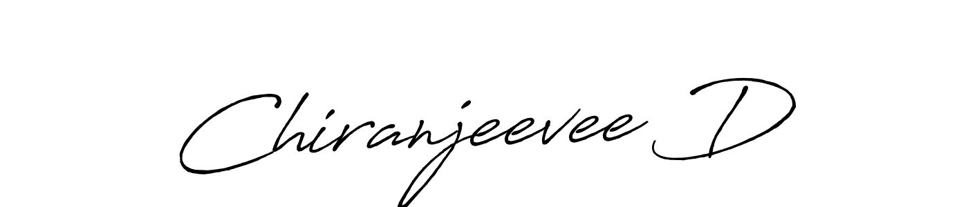 Once you've used our free online signature maker to create your best signature Antro_Vectra_Bolder style, it's time to enjoy all of the benefits that Chiranjeevee D name signing documents. Chiranjeevee D signature style 7 images and pictures png