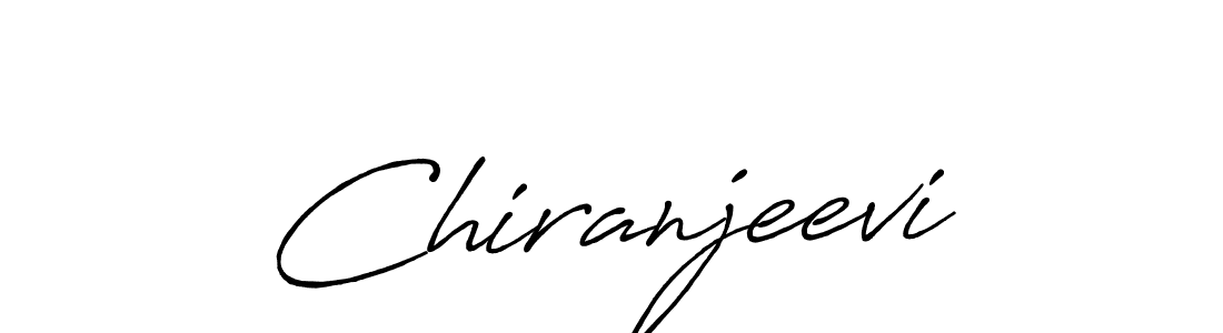 Also we have Chiranjeevi name is the best signature style. Create professional handwritten signature collection using Antro_Vectra_Bolder autograph style. Chiranjeevi signature style 7 images and pictures png