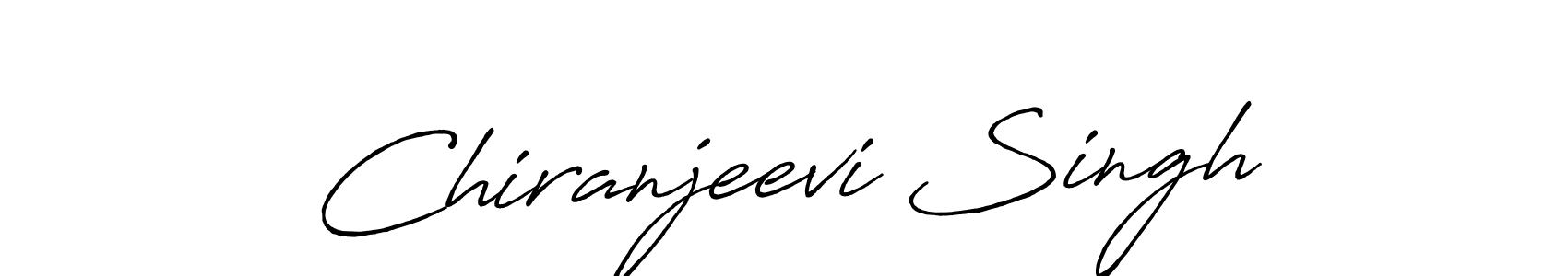 This is the best signature style for the Chiranjeevi Singh name. Also you like these signature font (Antro_Vectra_Bolder). Mix name signature. Chiranjeevi Singh signature style 7 images and pictures png