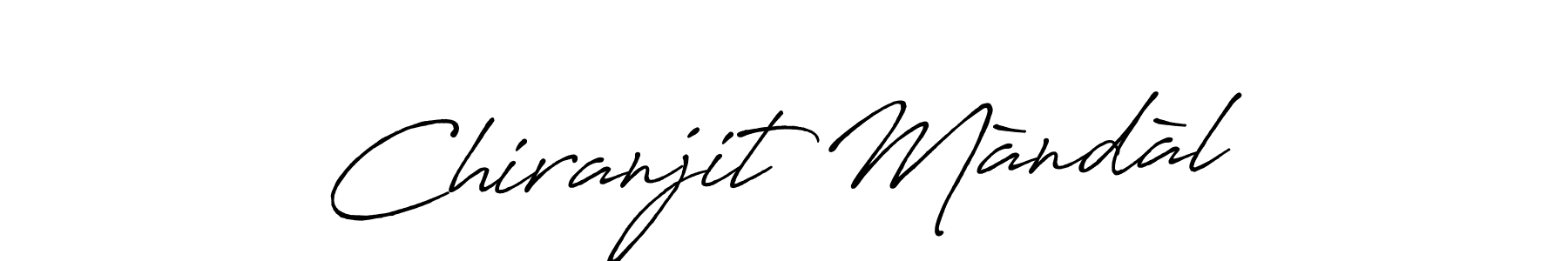 Use a signature maker to create a handwritten signature online. With this signature software, you can design (Antro_Vectra_Bolder) your own signature for name Chiranjit Màndàl. Chiranjit Màndàl signature style 7 images and pictures png