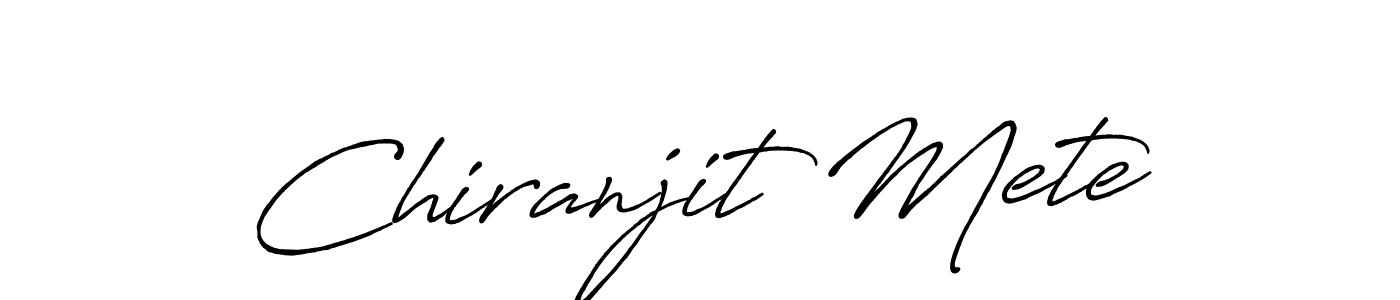 How to Draw Chiranjit Mete signature style? Antro_Vectra_Bolder is a latest design signature styles for name Chiranjit Mete. Chiranjit Mete signature style 7 images and pictures png