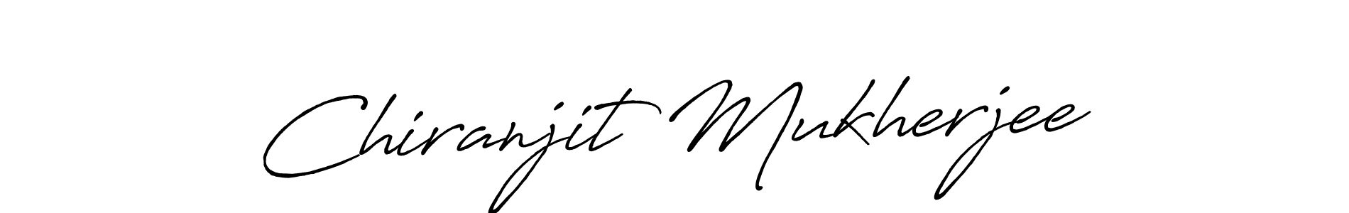 Make a short Chiranjit Mukherjee signature style. Manage your documents anywhere anytime using Antro_Vectra_Bolder. Create and add eSignatures, submit forms, share and send files easily. Chiranjit Mukherjee signature style 7 images and pictures png