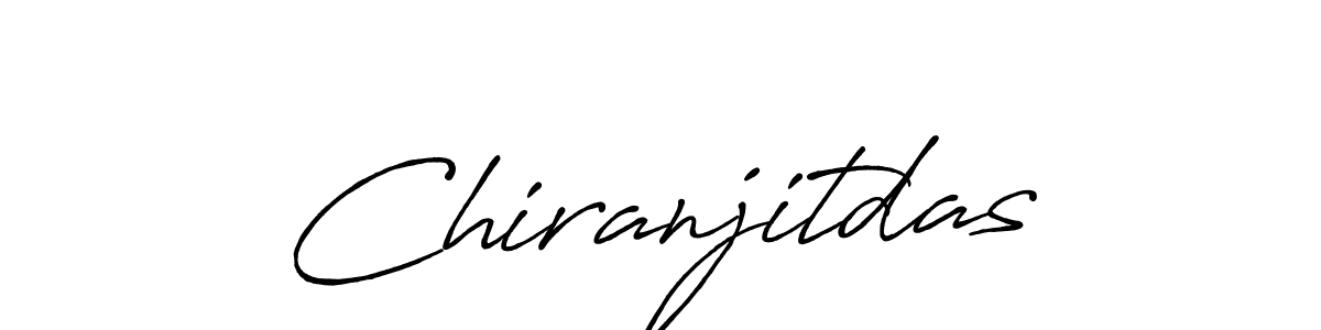 Use a signature maker to create a handwritten signature online. With this signature software, you can design (Antro_Vectra_Bolder) your own signature for name Chiranjitdas. Chiranjitdas signature style 7 images and pictures png