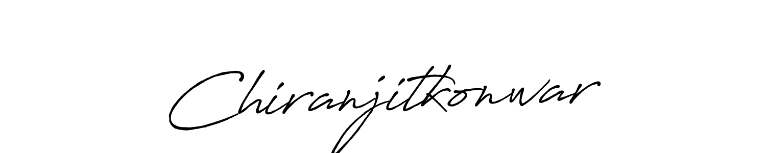 Chiranjitkonwar stylish signature style. Best Handwritten Sign (Antro_Vectra_Bolder) for my name. Handwritten Signature Collection Ideas for my name Chiranjitkonwar. Chiranjitkonwar signature style 7 images and pictures png