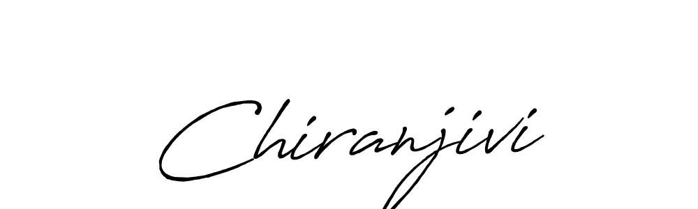 Once you've used our free online signature maker to create your best signature Antro_Vectra_Bolder style, it's time to enjoy all of the benefits that Chiranjivi name signing documents. Chiranjivi signature style 7 images and pictures png