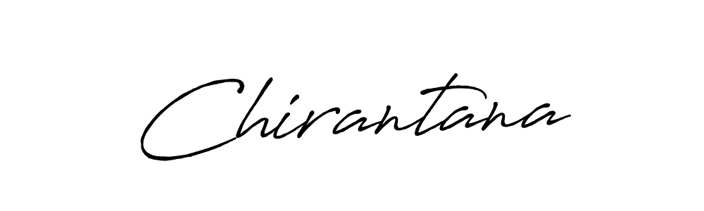 if you are searching for the best signature style for your name Chirantana. so please give up your signature search. here we have designed multiple signature styles  using Antro_Vectra_Bolder. Chirantana signature style 7 images and pictures png