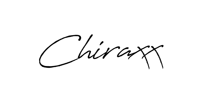 Make a beautiful signature design for name Chiraxx. Use this online signature maker to create a handwritten signature for free. Chiraxx signature style 7 images and pictures png