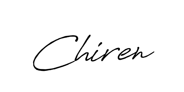 Antro_Vectra_Bolder is a professional signature style that is perfect for those who want to add a touch of class to their signature. It is also a great choice for those who want to make their signature more unique. Get Chiren name to fancy signature for free. Chiren signature style 7 images and pictures png