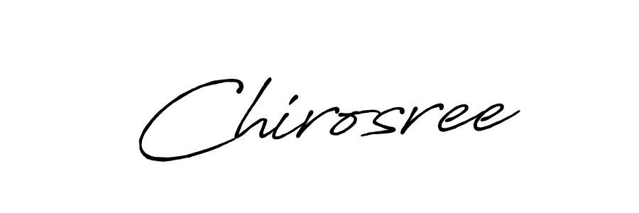 Antro_Vectra_Bolder is a professional signature style that is perfect for those who want to add a touch of class to their signature. It is also a great choice for those who want to make their signature more unique. Get Chirosree name to fancy signature for free. Chirosree signature style 7 images and pictures png