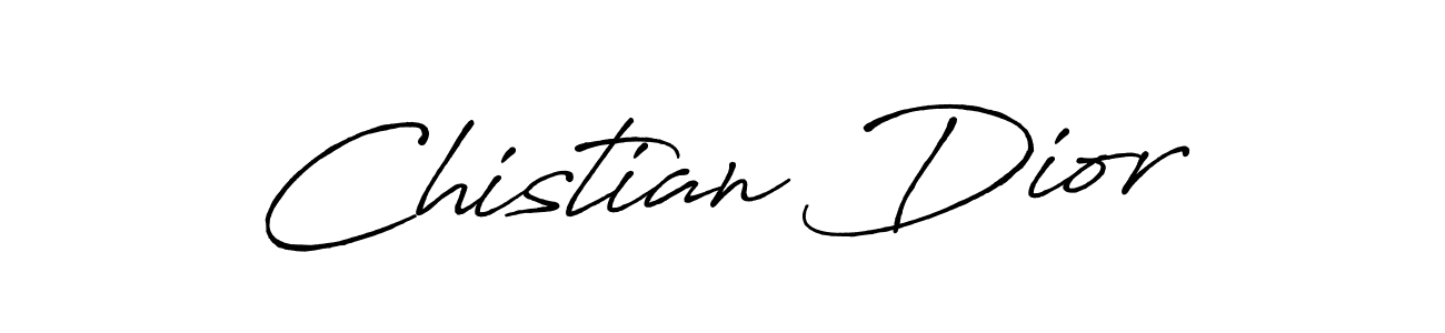 Make a beautiful signature design for name Chistian Dior. With this signature (Antro_Vectra_Bolder) style, you can create a handwritten signature for free. Chistian Dior signature style 7 images and pictures png