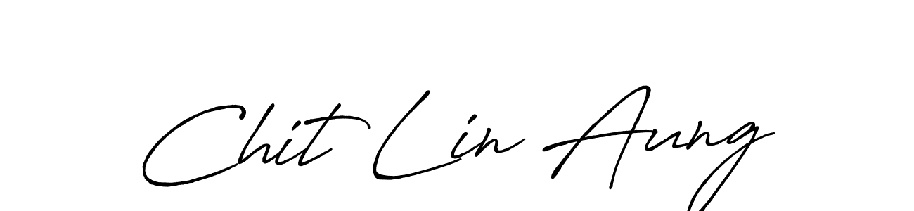 How to make Chit Lin Aung signature? Antro_Vectra_Bolder is a professional autograph style. Create handwritten signature for Chit Lin Aung name. Chit Lin Aung signature style 7 images and pictures png