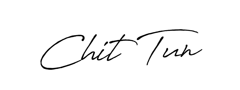 Make a beautiful signature design for name Chit Tun. Use this online signature maker to create a handwritten signature for free. Chit Tun signature style 7 images and pictures png