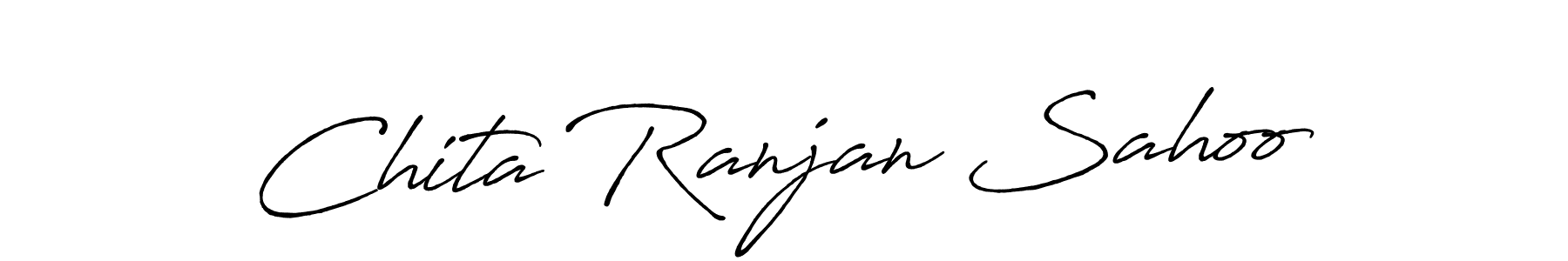 Create a beautiful signature design for name Chita Ranjan Sahoo. With this signature (Antro_Vectra_Bolder) fonts, you can make a handwritten signature for free. Chita Ranjan Sahoo signature style 7 images and pictures png