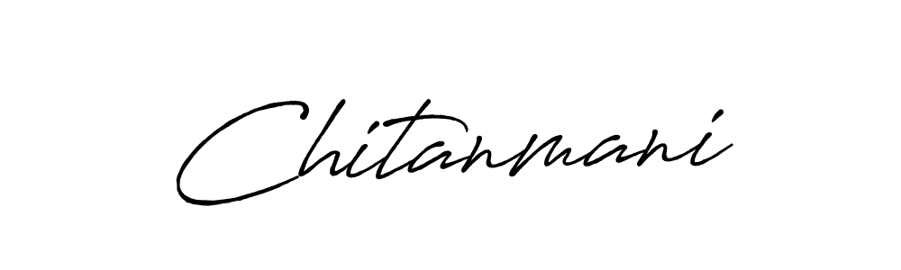 It looks lik you need a new signature style for name Chitanmani. Design unique handwritten (Antro_Vectra_Bolder) signature with our free signature maker in just a few clicks. Chitanmani signature style 7 images and pictures png