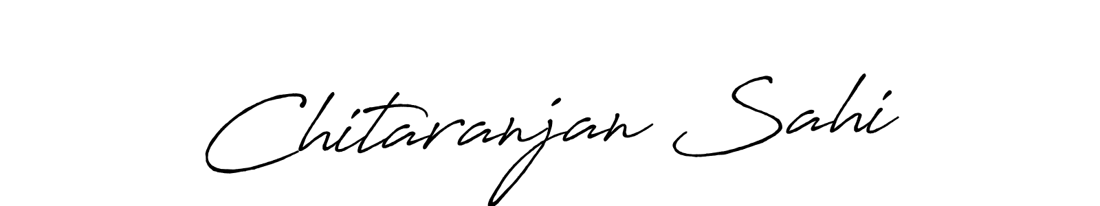 Chitaranjan Sahi stylish signature style. Best Handwritten Sign (Antro_Vectra_Bolder) for my name. Handwritten Signature Collection Ideas for my name Chitaranjan Sahi. Chitaranjan Sahi signature style 7 images and pictures png