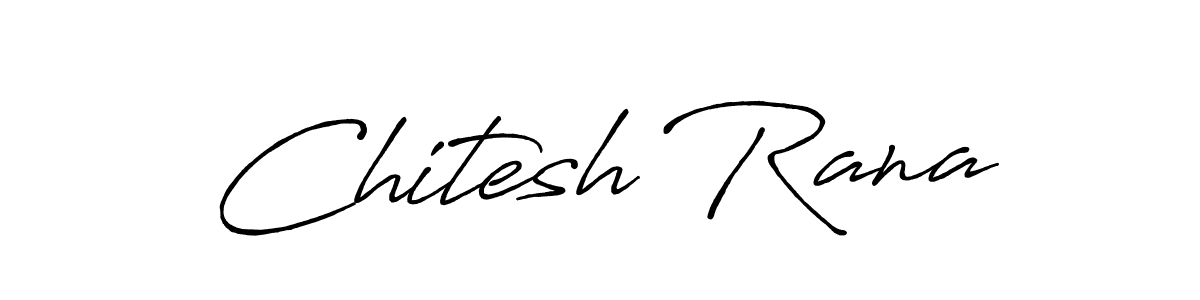 You can use this online signature creator to create a handwritten signature for the name Chitesh Rana. This is the best online autograph maker. Chitesh Rana signature style 7 images and pictures png