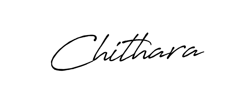 Use a signature maker to create a handwritten signature online. With this signature software, you can design (Antro_Vectra_Bolder) your own signature for name Chithara. Chithara signature style 7 images and pictures png