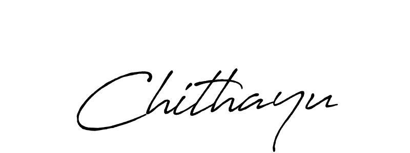 How to make Chithayu name signature. Use Antro_Vectra_Bolder style for creating short signs online. This is the latest handwritten sign. Chithayu signature style 7 images and pictures png