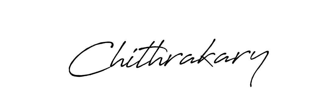 How to make Chithrakary signature? Antro_Vectra_Bolder is a professional autograph style. Create handwritten signature for Chithrakary name. Chithrakary signature style 7 images and pictures png