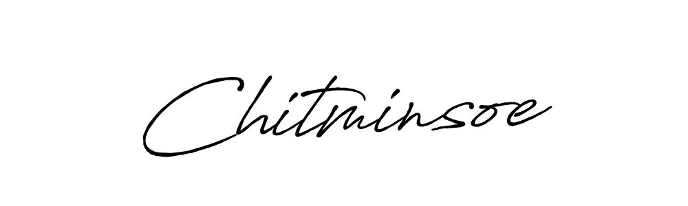 Once you've used our free online signature maker to create your best signature Antro_Vectra_Bolder style, it's time to enjoy all of the benefits that Chitminsoe name signing documents. Chitminsoe signature style 7 images and pictures png
