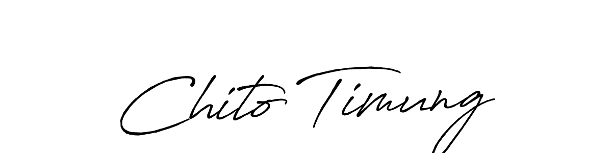 How to Draw Chito Timung signature style? Antro_Vectra_Bolder is a latest design signature styles for name Chito Timung. Chito Timung signature style 7 images and pictures png