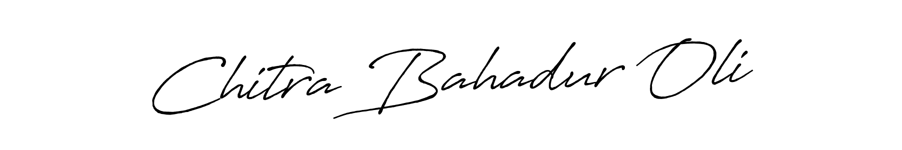 Also You can easily find your signature by using the search form. We will create Chitra Bahadur Oli name handwritten signature images for you free of cost using Antro_Vectra_Bolder sign style. Chitra Bahadur Oli signature style 7 images and pictures png