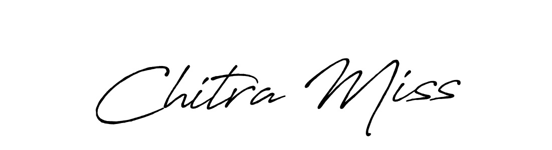 The best way (Antro_Vectra_Bolder) to make a short signature is to pick only two or three words in your name. The name Chitra Miss include a total of six letters. For converting this name. Chitra Miss signature style 7 images and pictures png