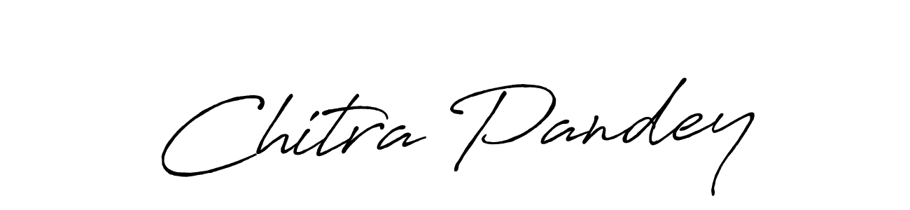 Design your own signature with our free online signature maker. With this signature software, you can create a handwritten (Antro_Vectra_Bolder) signature for name Chitra Pandey. Chitra Pandey signature style 7 images and pictures png