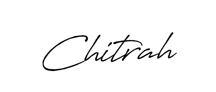 Also we have Chitrah name is the best signature style. Create professional handwritten signature collection using Antro_Vectra_Bolder autograph style. Chitrah signature style 7 images and pictures png